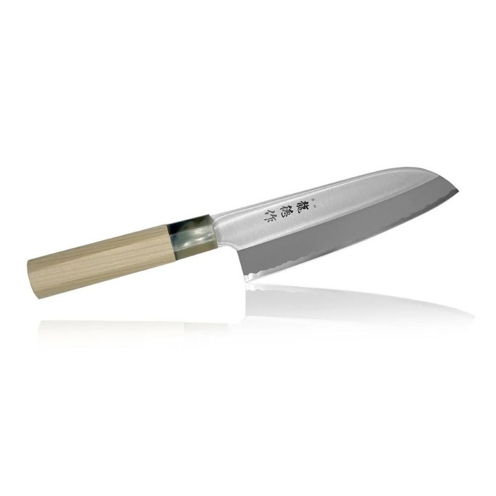 Konyhakés, Tojiro, Fuji evőeszközök, Ryutoku, Santoku, FC-579, 165mm, magnólia nyél