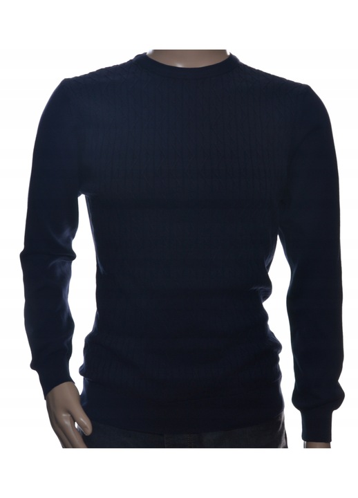 Pulover barbati, Strokers, Bumbac, Bleumarin