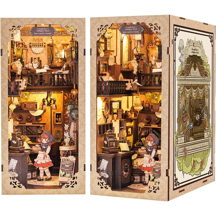 3D пъзел, Cutebee, DIY Антикварният магазин, 349 части