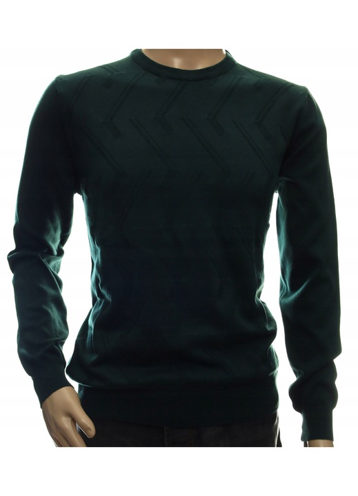 Ferfi pulover, Strokers, Pamut, Zold, Zöld