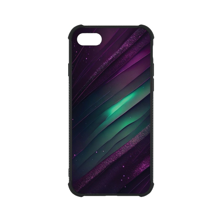 BestCase MaxSafe Glassy telefontok, Apple iPhone SE 3 / SE 2 / 8 / 7, Universe, HD színek, Anti Shock megerõsített sarkok, Kamera Védelem, G 1228