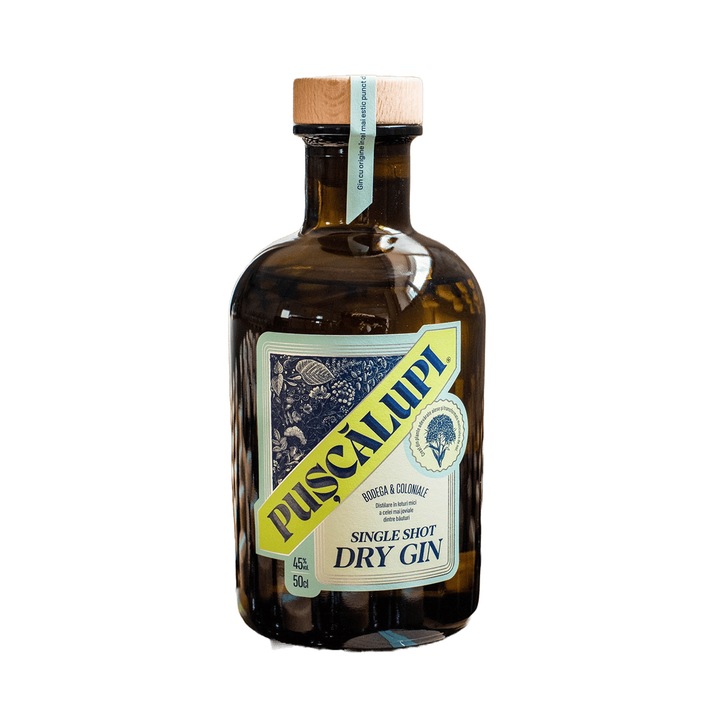 Gin Single Shot Puscalupi 45%, 0.5L