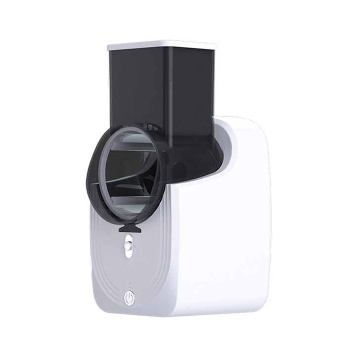 Többfunkciós elektromos zöldségvágó, Senmase, ABS/rozsdamentes acél, 14×16×29 cm, fehér