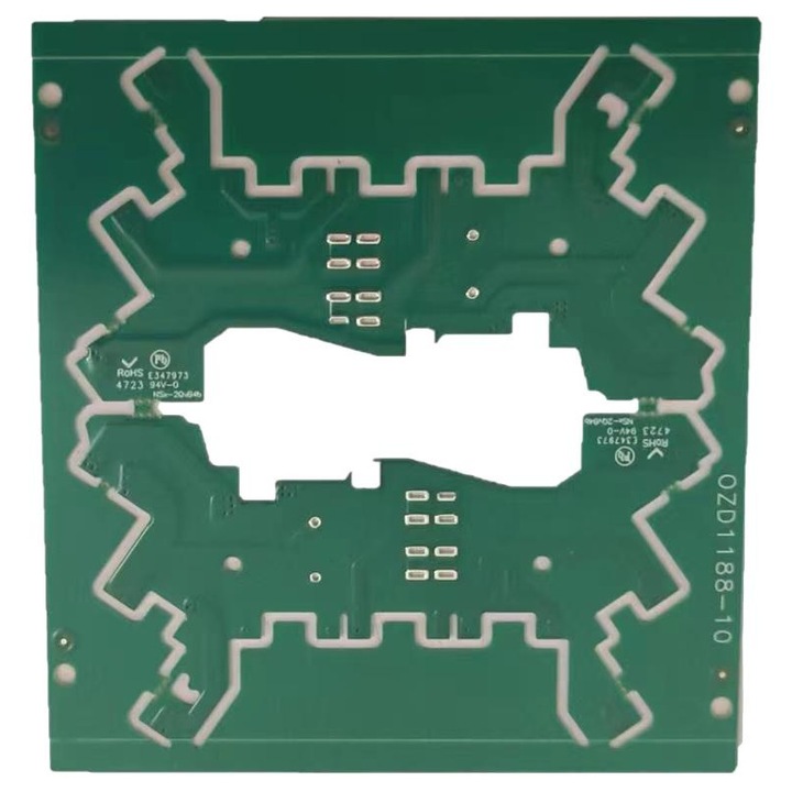PCB, HDPCB, FR4, 76x46mm, Verde