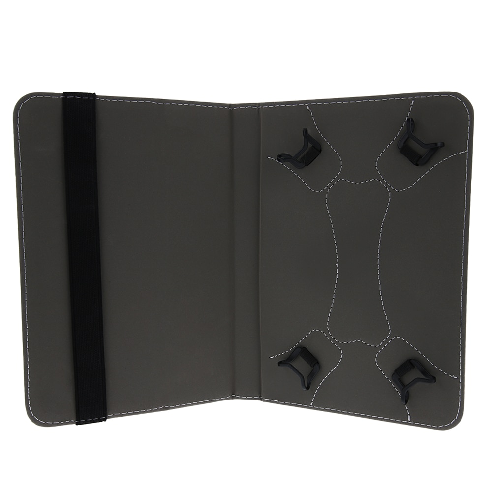 Husa BookStand, universala, pentru tablete intre 9" si 10”, din piele organica, Model Cer Cosmic, Multicolor