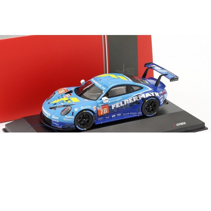 Voiture De Collection Porsche 911 RSR N°78 - 24h Du Mans 2020 - Échelle 1/43 - IXOMODELS Neuf