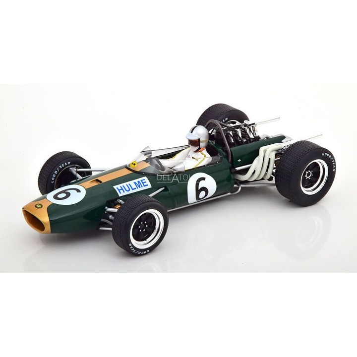 Forma-1 modell Brabham BT20 #6 2. Brit GP 1966 – 1/18 Model Car Group
