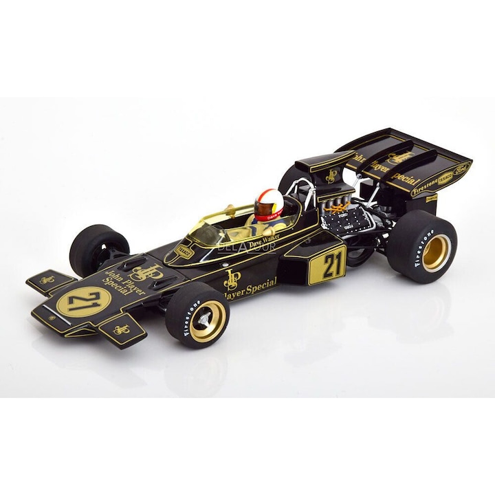 Макет на Formula 1 Lotus 72D #21 Дей Уокър GP Испания 1972 - 1/18 Model Car Group