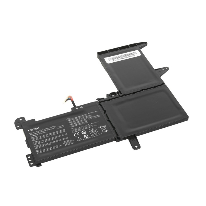 Mitsu Asus Vivobook 15 X510 / S15 S510UA Laptop akkumulátor 41Wh (BC/AS-X510)