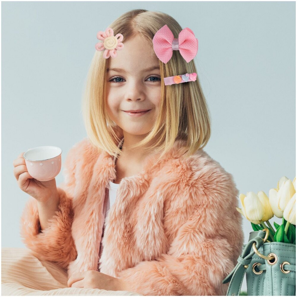 Set 19 accesorii pentru par Pink Box - eMAG.ro