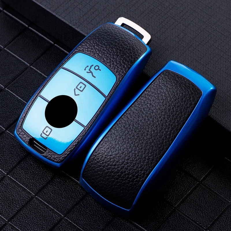 LHyfA Coque De Clé De Voiture Pour Mercedes Benz ABCES ML CLK