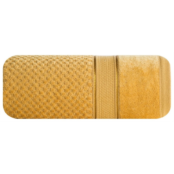 Хавлиена кърпа, 50 х 90, 500 гр/м2, памук, горчица