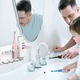 Suport periuta de dinti, Ronyes®, cu Montare pe Perete, Adeziv rezistent, Universal, Plastic, Alb