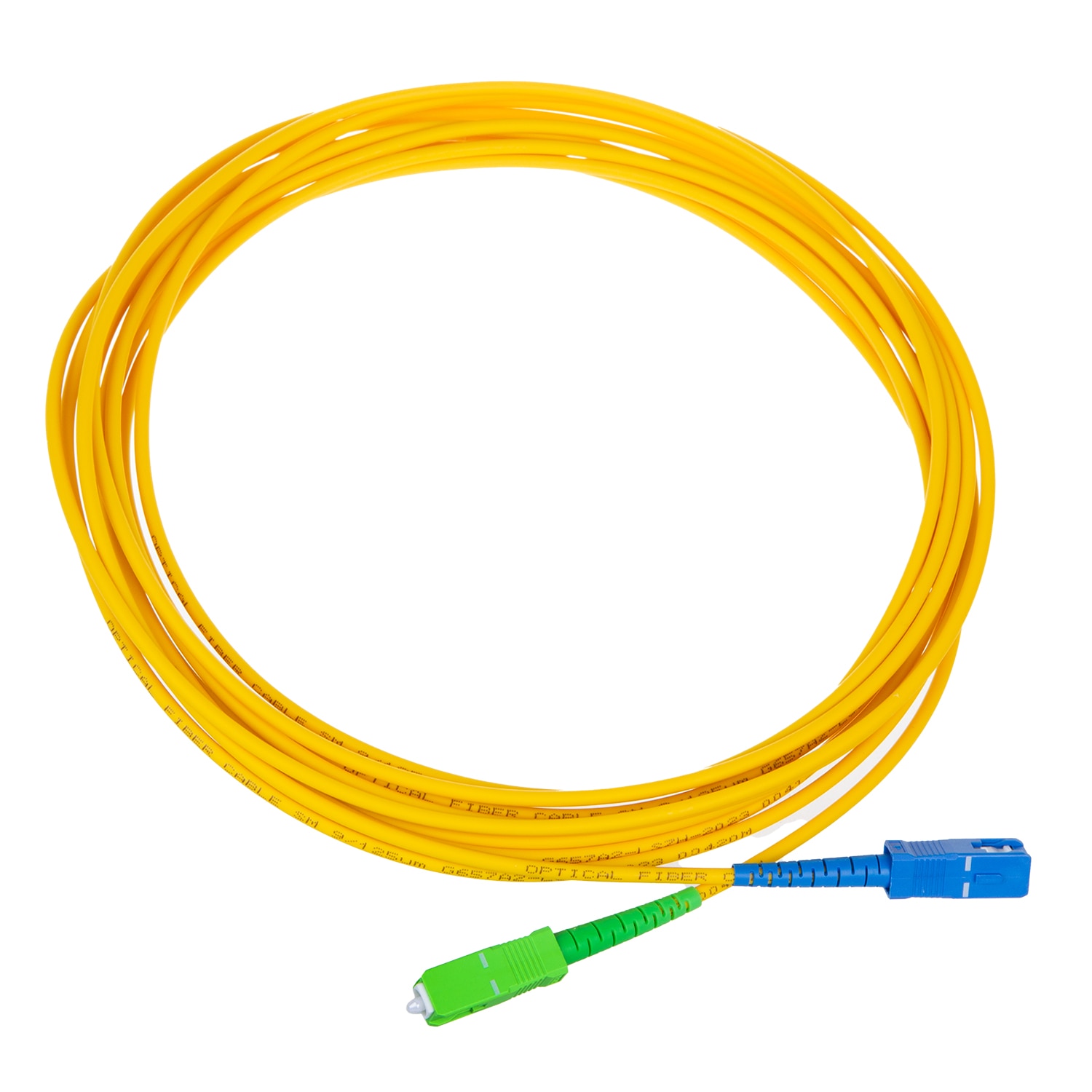 Кабел Patchcord SC/APC-SC/UPC Maclean MCTV-402, Оптичен, 3 м ...