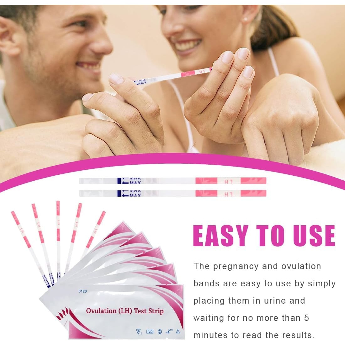 Kissmii Lot 30 Tampons Test Plomb – Kit Détection Rapide Plomb Peinture Maison 30 Secondes – Test Couleur Simple