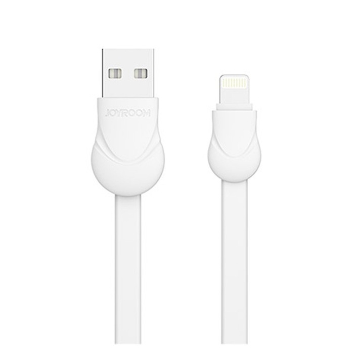 Cablu de date lightning, original Joyroom, pentru Apple iPhone, alb