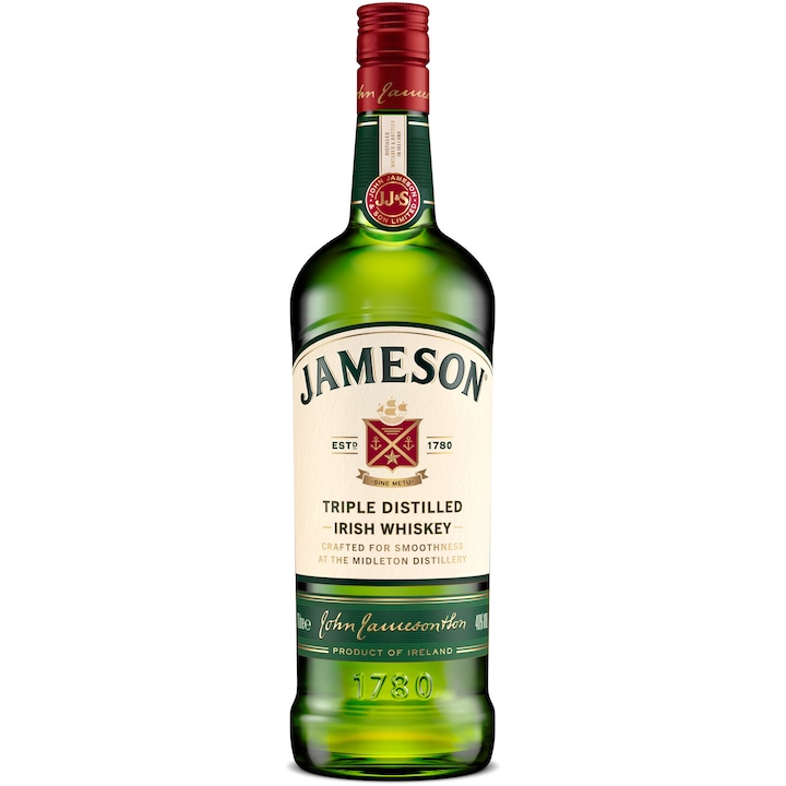 Whiskey Jameson Irish 40%, 1l