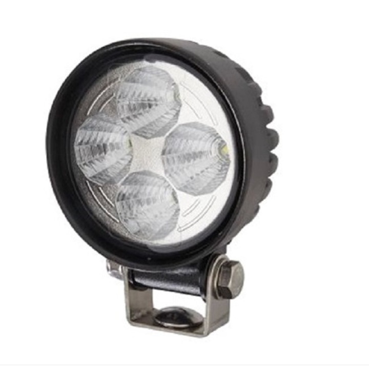 Proiector auto LED Hella, rotund, diametru 84 mm, 12/24V, 12 W, lungime cablu 550 mm, 5500 K