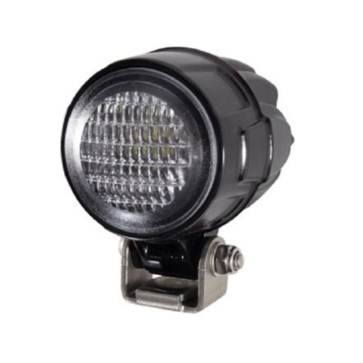 Proiector auto LED Hella, rotund, diametru 67 mm, 12/24V, 15 W, lungime cablu 2500 mm, 6500 K