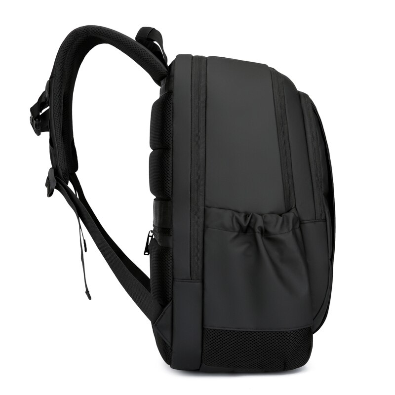 Rucsac JustZen™ X2 compatibil cu laptop 17", impermeabil, spatios, unisex, negru