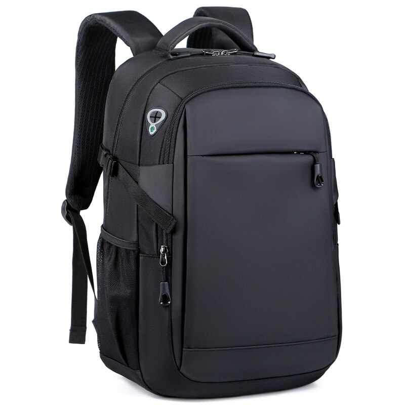Rucsac JustZen™ X3 compatibil cu laptop 16", impermeabil, spatios, unisex, negru