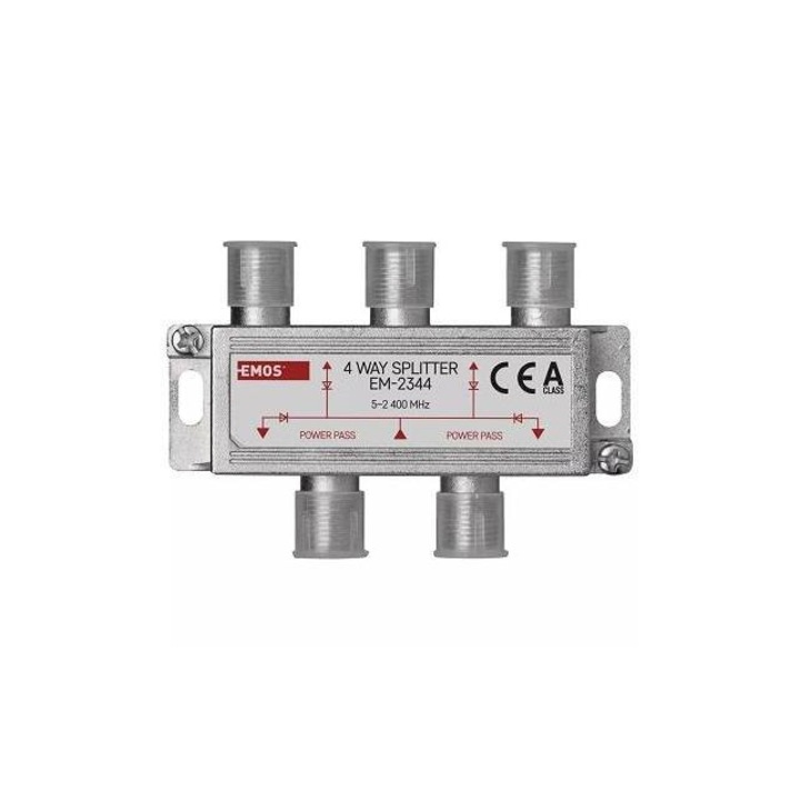 Антенен разпределител Emos EM-2344 4 "F" J0104