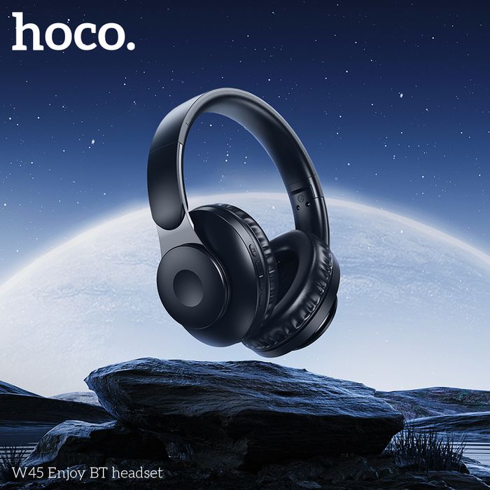 Casti Bluetooth Wireless - Hoco Enjoy (W45) - Blue