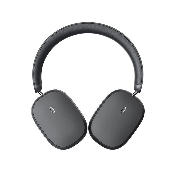 GERICOM Vezeték nélküli fejhallgató, Over-Ear, autonómia 70 óra, töltés 1 óra alatt, BT 5.1, USB-C, ANC, ABS, fekete