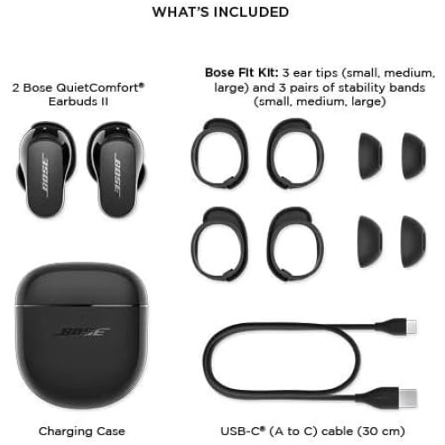 Bose QuietComfort Earbuds II Budle \u0441 \u043f\u043b\u0430\u0442\u043d\u0435\u043d\u043e \u043f\u043e\u043a\u0440\u0438\u0442\u0438\u0435, \u0438\u0441\u0442\u0438\u043d\u0441\u043a\u0430 ...