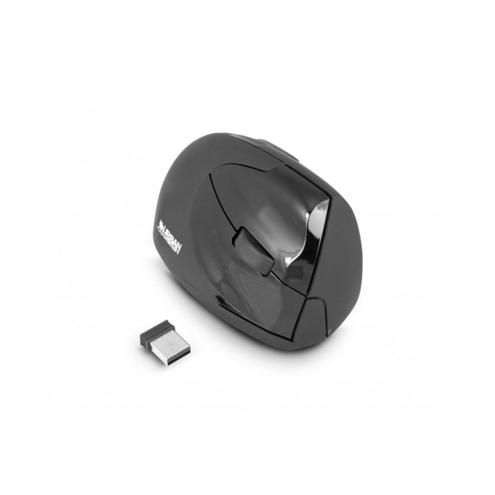 Mouse ergonomic, Urban Factory, EMR20UF-N, 1600 dpi, Negru