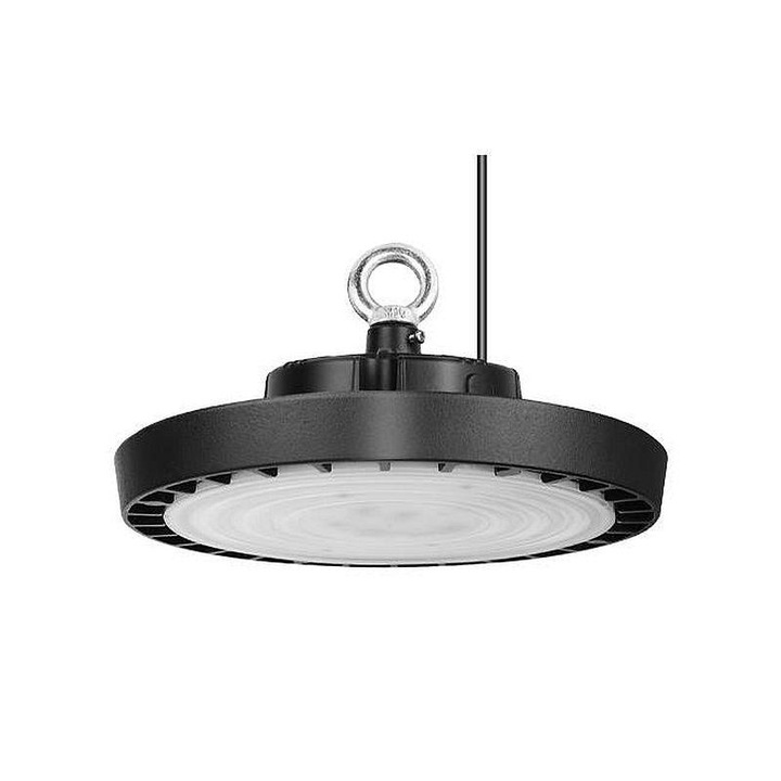 Ipari függőlámpa, High Bay, UFO LED 100W, 11000lm, alumínium és PC