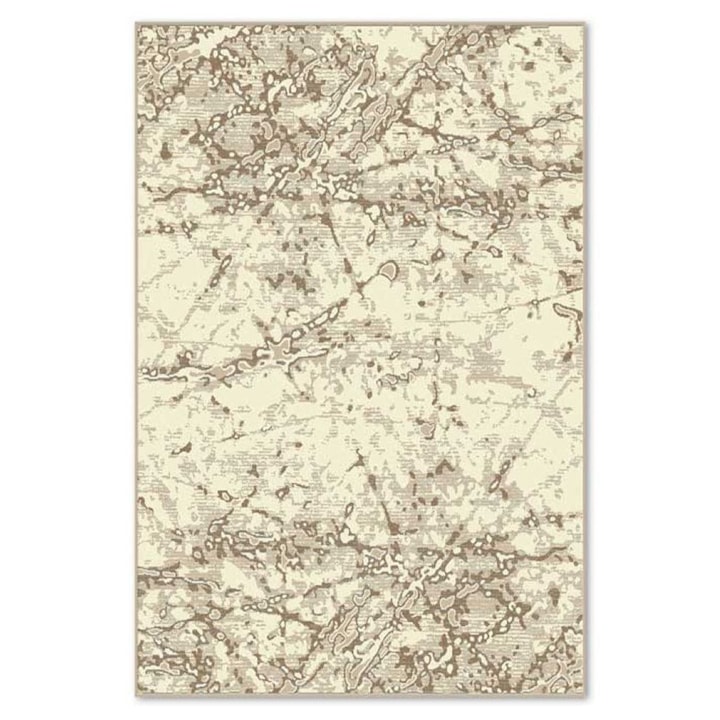 Szintetikus szőnyeg Matrix 5655-1-18435, 60 x 110 cm, bézs, modern