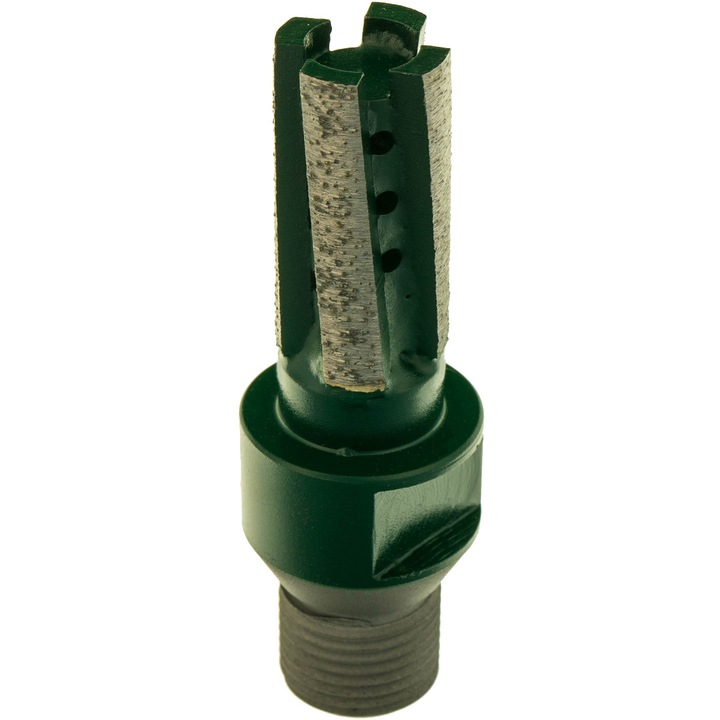 Freza deget CNC ARES PROFESIONAL piatra artificiala cuart compozit 4 segmenti - 100FB4G2040