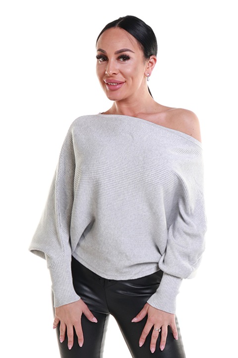 Bluza dama, WildFashion, 126320, Rayon, Gri, L INTL