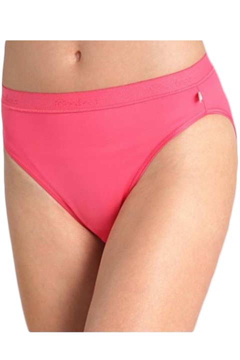 Бикини с висока талия Micro Fun Tai, Изчистени класически, Фуксия