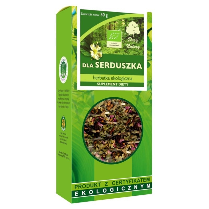 Ceai pentru inima Bio 50 g Dary Natury - eMAG.ro