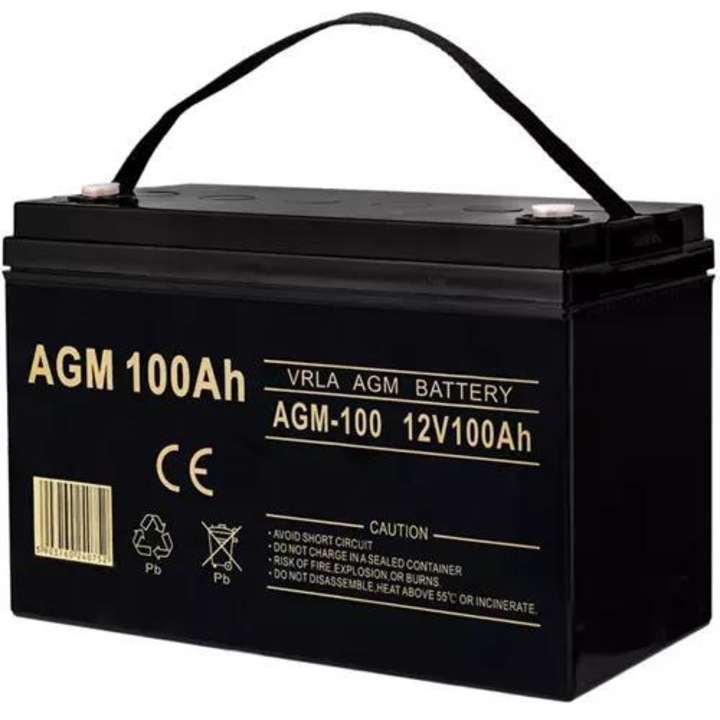 Akkumulátor AGM 12V 100AH