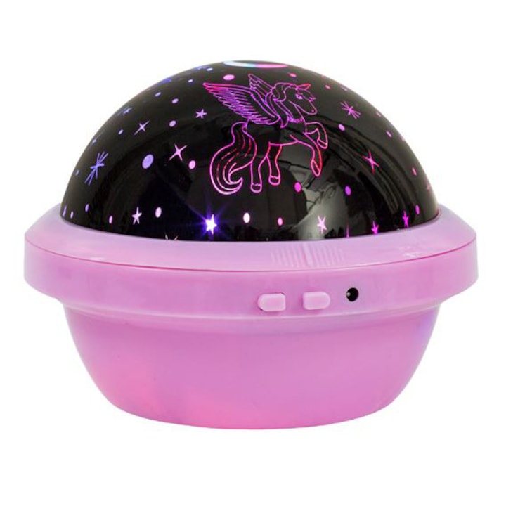 LED проектор с модел Еднорог Ø13x10.5см