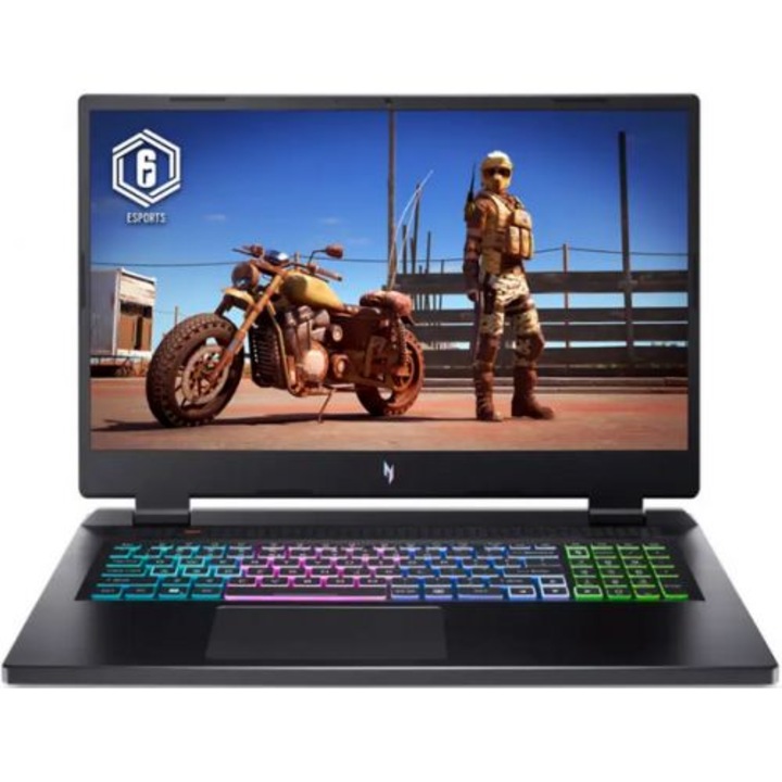 Laptop Acer Nitro 17 AN17-51, 17.3 inch 2560 x 1440, Intel Core I5-13500H, 16 GB RAM, 512 GB SSD, Nvidia GeForce RTX 4060, Free DOS