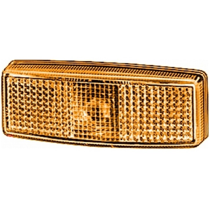 Lumina de pozitie Hella, 40 x 120 mm, W5W, 5 W, 12 V, portocaliu