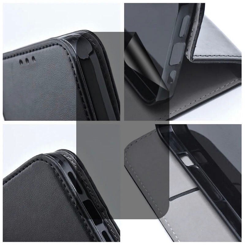 Комплект фолио за поверителност и флип калъф от PU кожа за Samsung ...