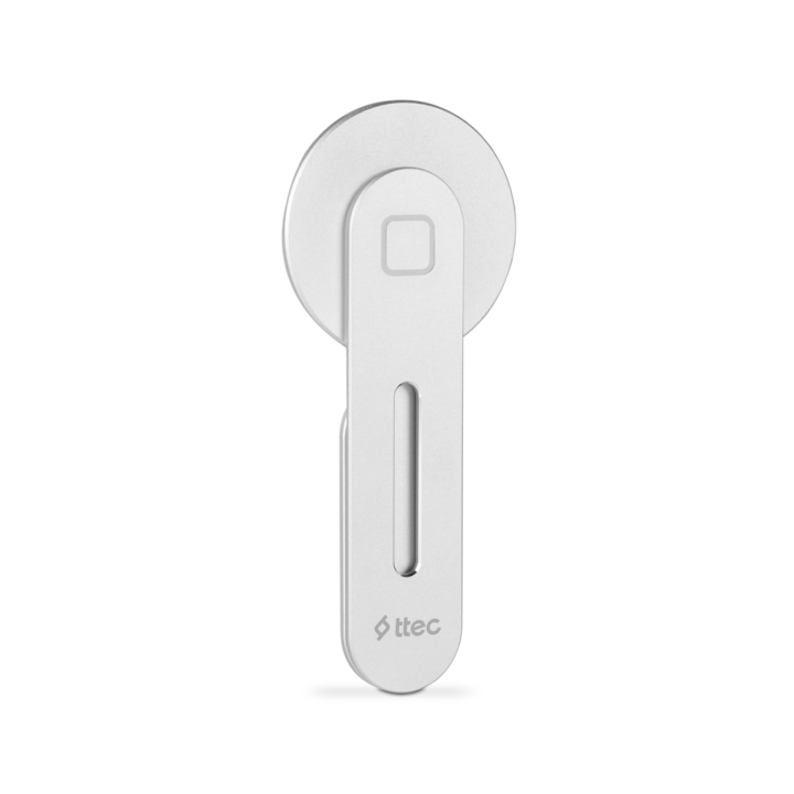 Стойка ttec, SecondScreen, M MagSafe, за Laptop, PhoneHolder, Сребрист