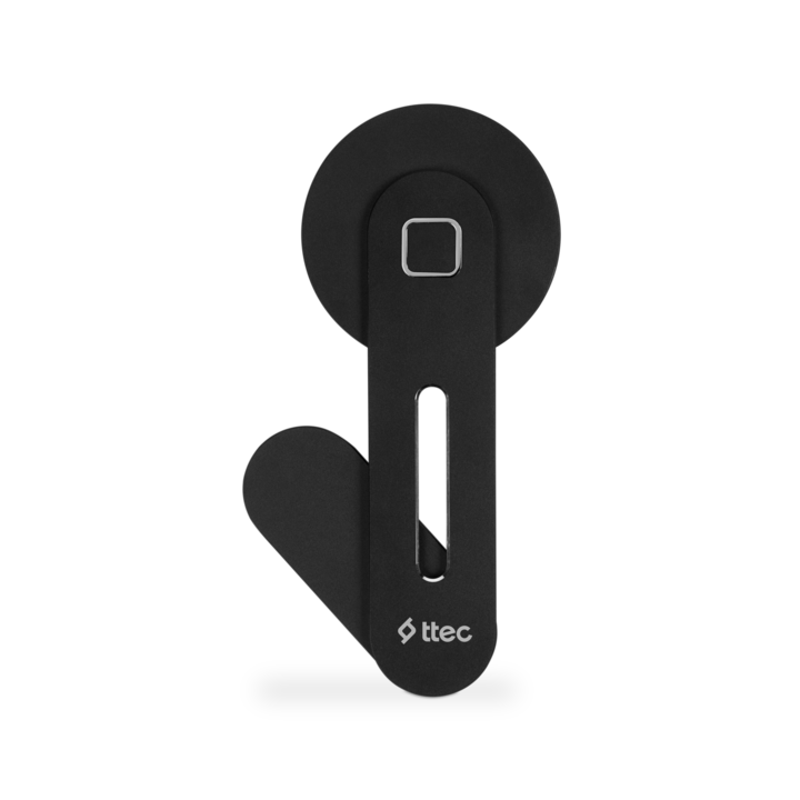 Стойка ttec, SecondScreen, M MagSafe, за Laptop, PhoneHolder, Черен