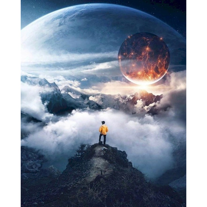 Set Pictura dupa Numere, Norimpex, 40x50cm, Include Accesorii