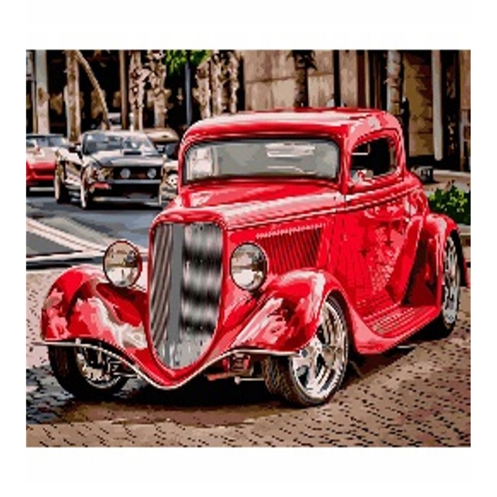 Set pictura cu numere Norimpex, pentru adulti, 40x50 cm