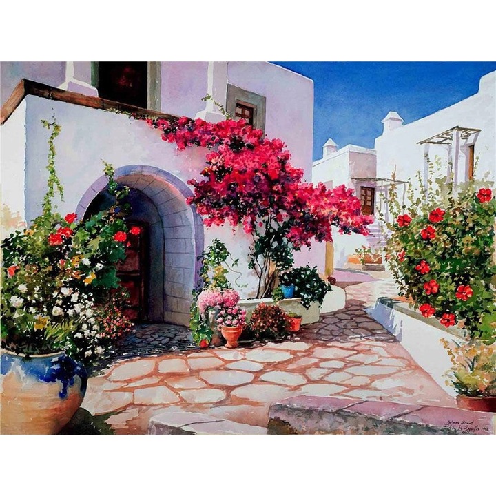 Set pictura cu numere Norimpex, pentru adulti, 40x50 cm