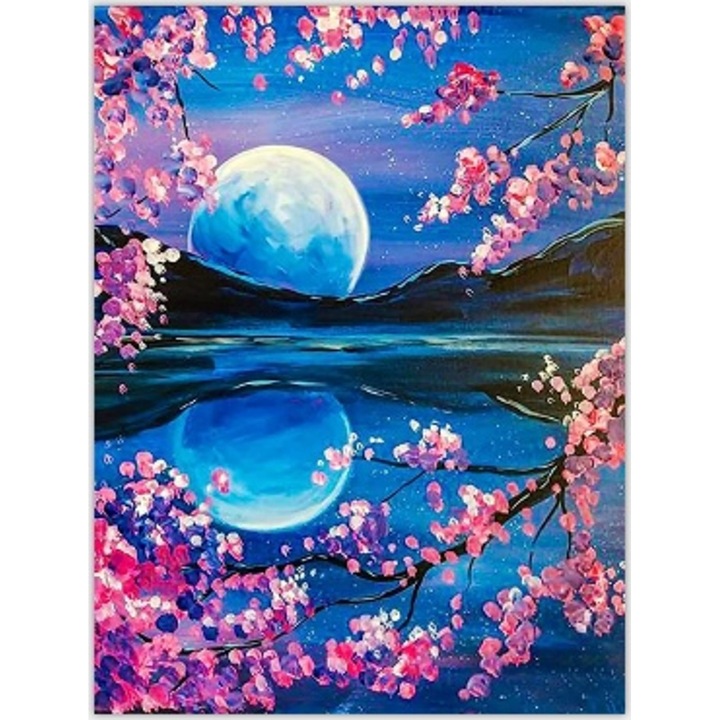 Set pictura cu numere Norimpex, pentru adulti, 40x50 cm