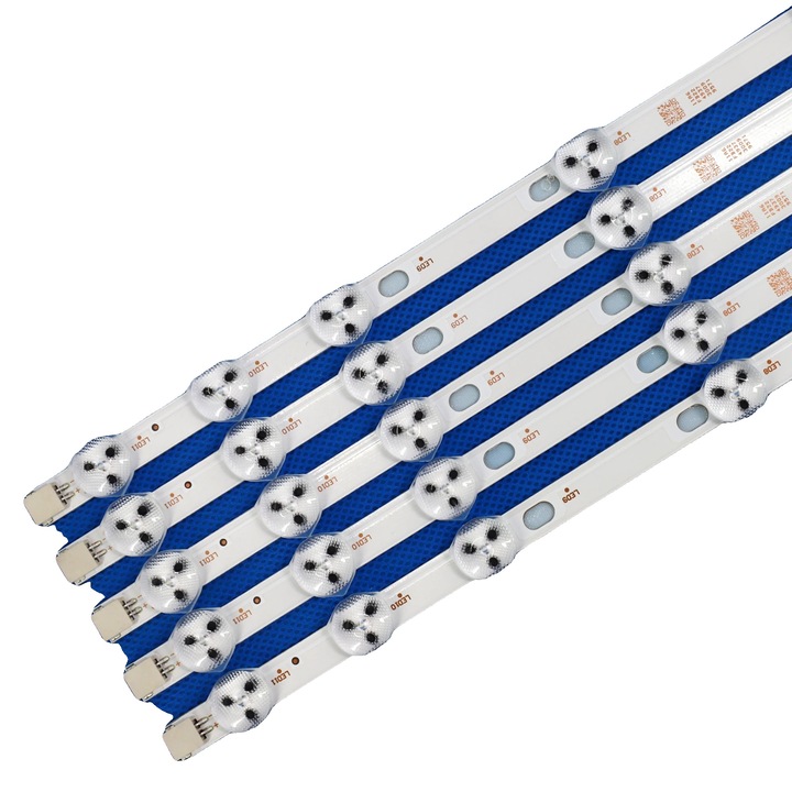 Banda LED 575mm, 3V, 700 Nits, adeziva, 11 LED-uri