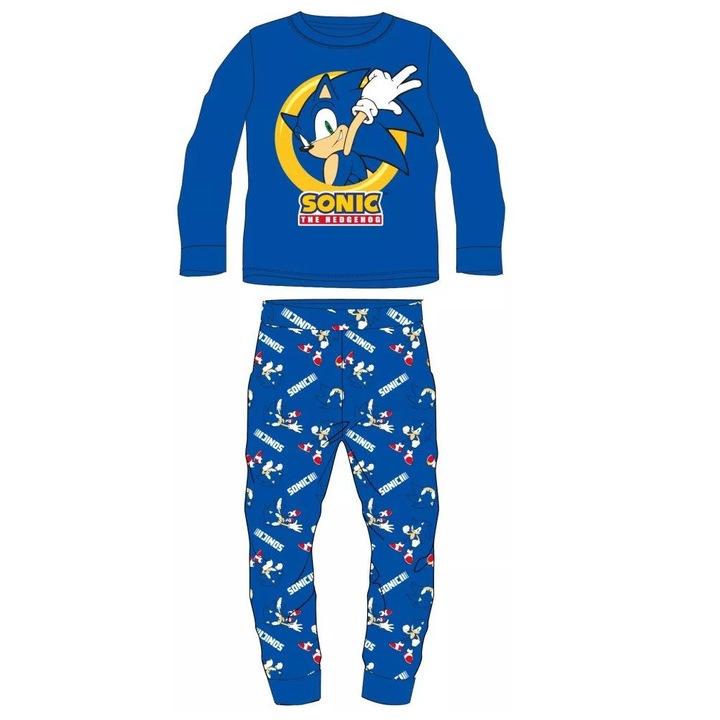 Sonic gyerek pizsama 5db