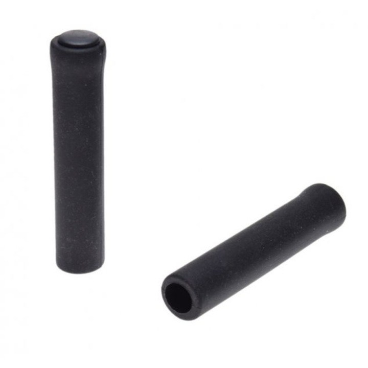 Set 2 mansoane biciclete, silicon, culoare negru